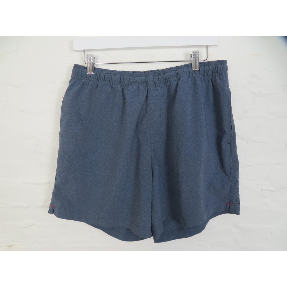 Chubbies Shorts Mens Lg Blue Performance Stretch Elastic Waist Pockets Athletic